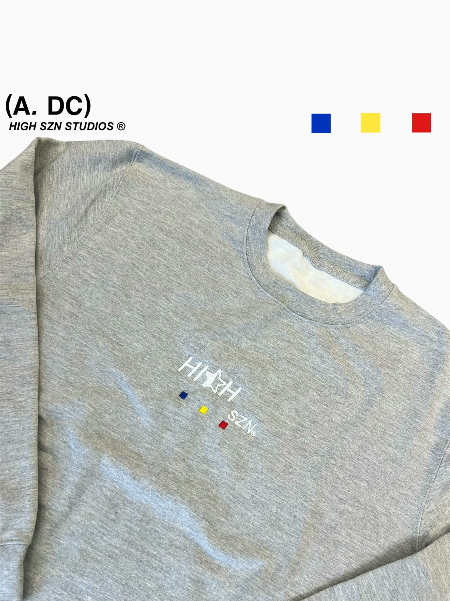 HIGH SZN® (HAZARD) 1/2 STAR LOGO JUMPER