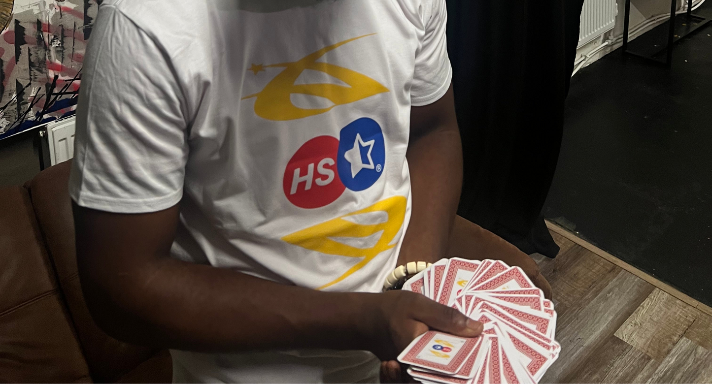 HIGH SZN® ( HAZARD ) TRI STAR LOGO T- SHIRT