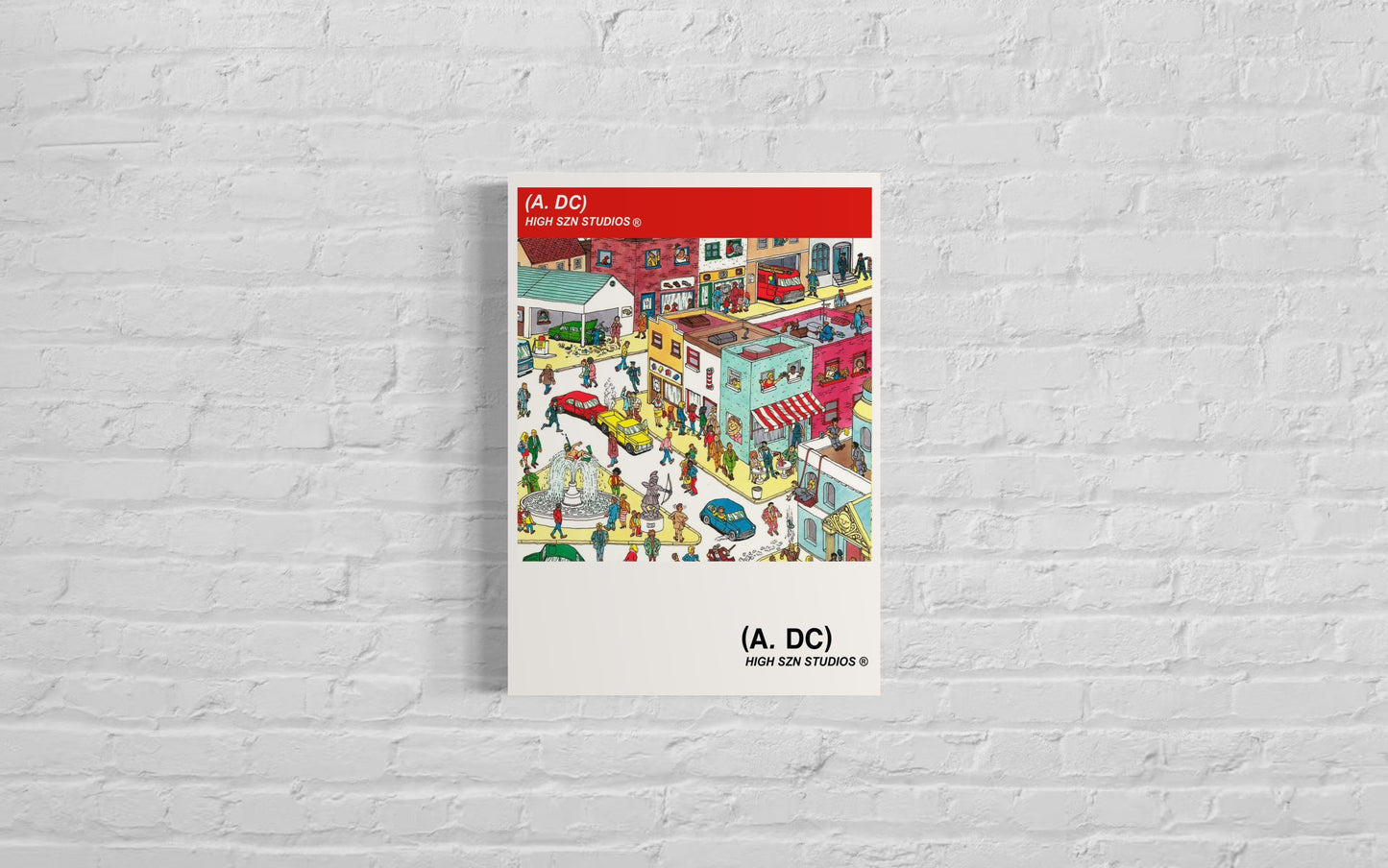 WHERE IS HIGH SZN® ART POSTER #5 / WALLY