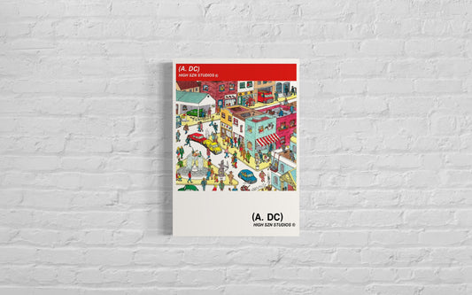 WHERE IS HIGH SZN® ART POSTER #5 / WALLY