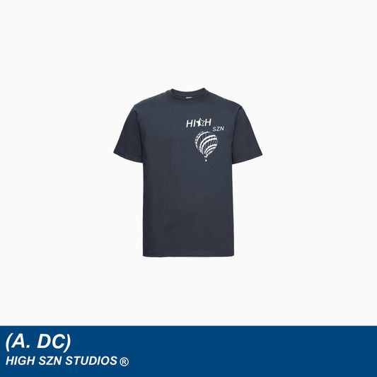 HIGH SZN® NAVY BALLOON LOGO T- SHIRT (VOL2)