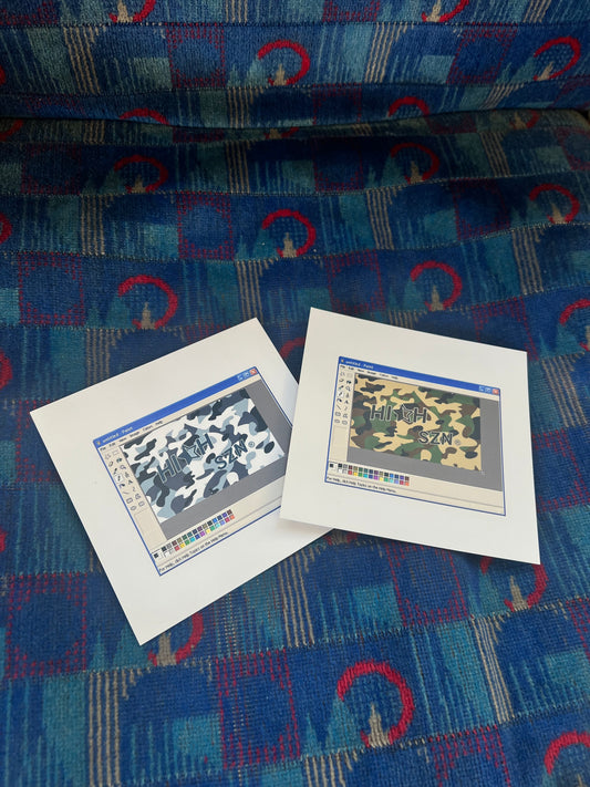 X2 Mini HIGH SZN® ART PRINT / (RANDOM)