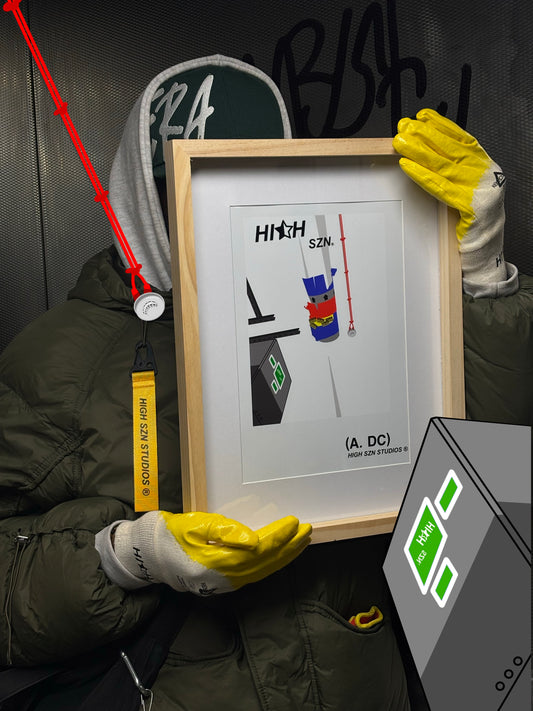 HIGH SZN® VOL 1.0 HAZARD POSTER #8 / MAIN AND FUSEBOX