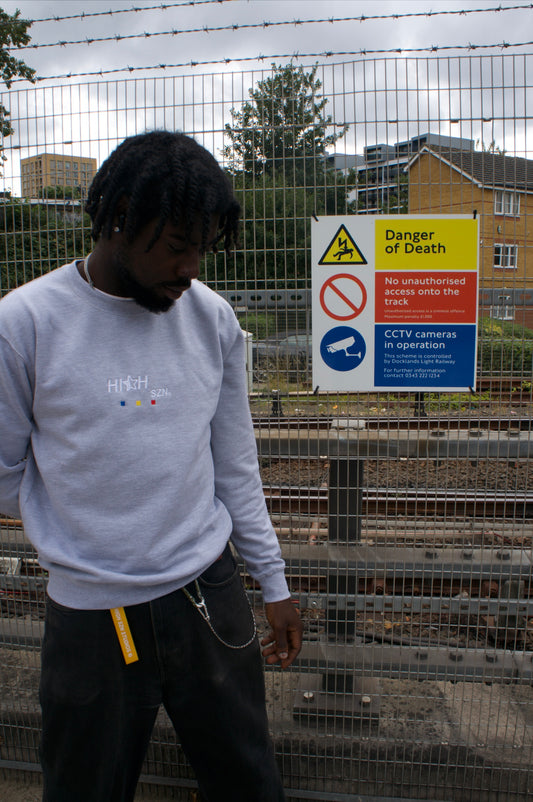 HIGH SZN® (HAZARD) 1/2 STAR LOGO JUMPER