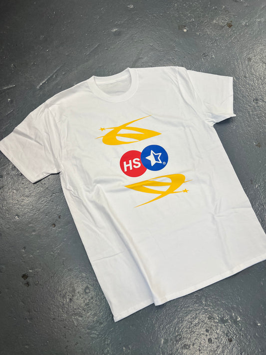 HIGH SZN® TRI STAR LOGO T- SHIRT ( HAZARD )