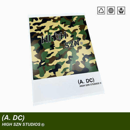 HIGH SZN® CAMO ART POSTER #1 / ARMY GREEN