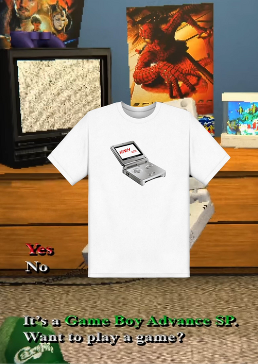 HIGH SZN® RED GAMEBOY LOGO T- SHIRT