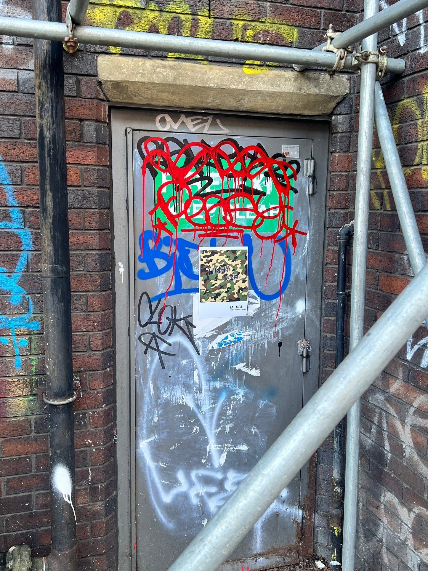 HIGH SZN® CAMO ART POSTER #1 / ARMY GREEN