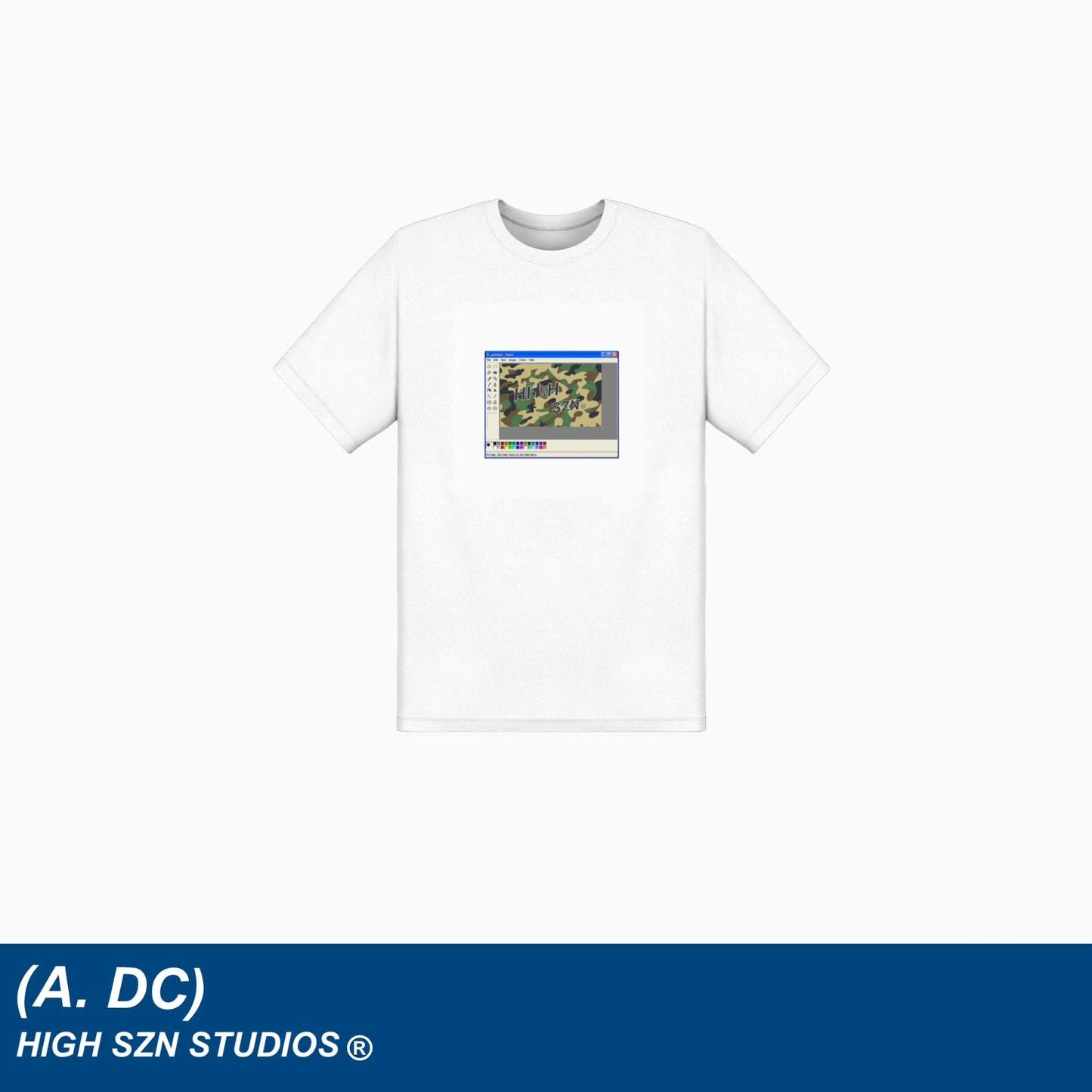 HIGH SZN® CAMO GREEN XP LOGO T- SHIRT