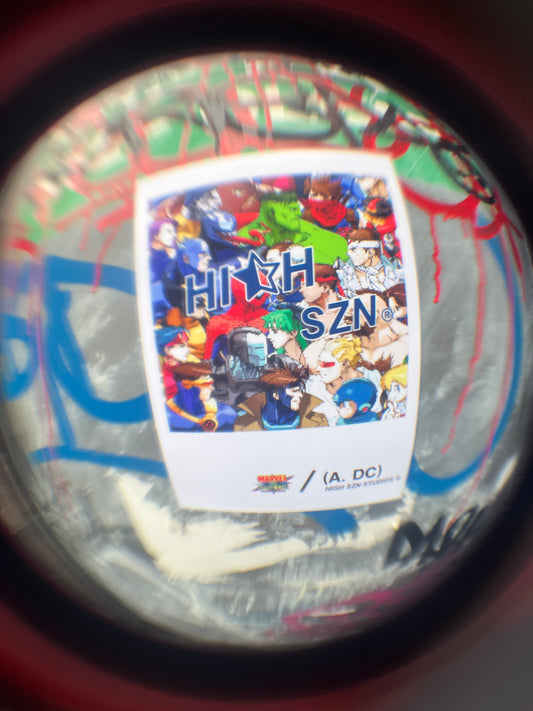 HIGH SZN® PIXAL FIGHTER ART POSTER #4 / HEROS ( Not for sale ) ⛔️