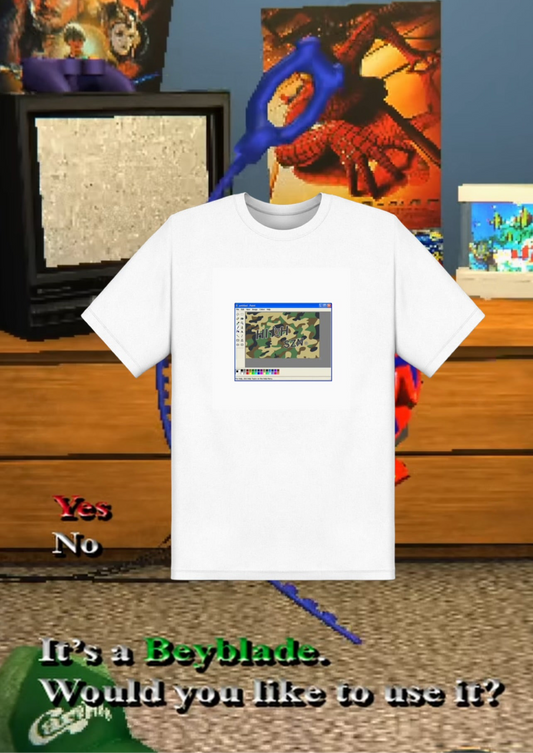 HIGH SZN® CAMO GREEN XP LOGO T- SHIRT