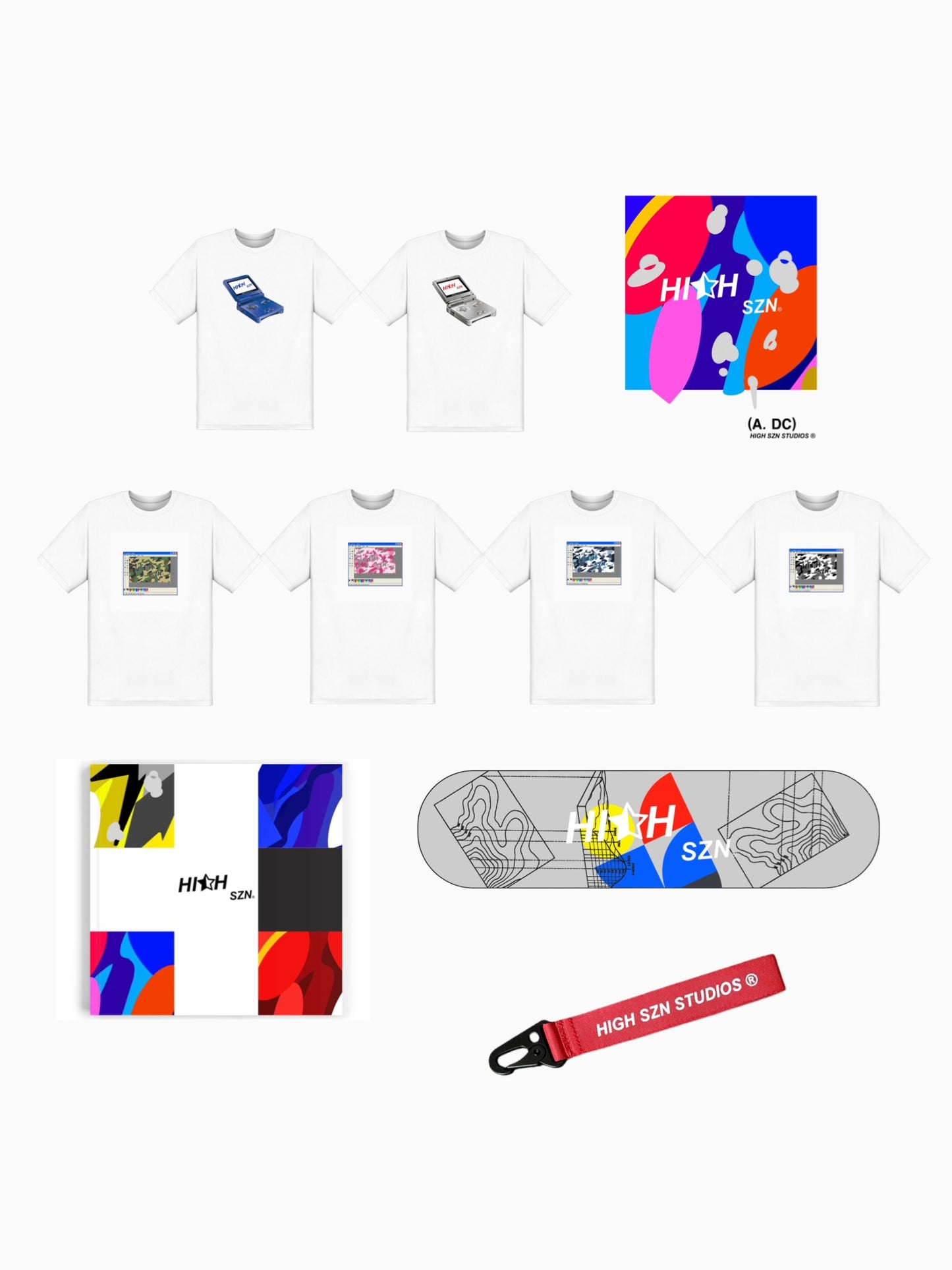 HIGH SZN® VOL 1 SKATEBOARD
