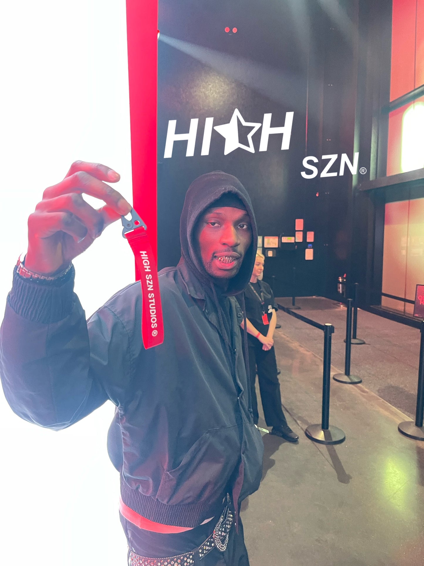 HIGH SZN® KEYRING / RED