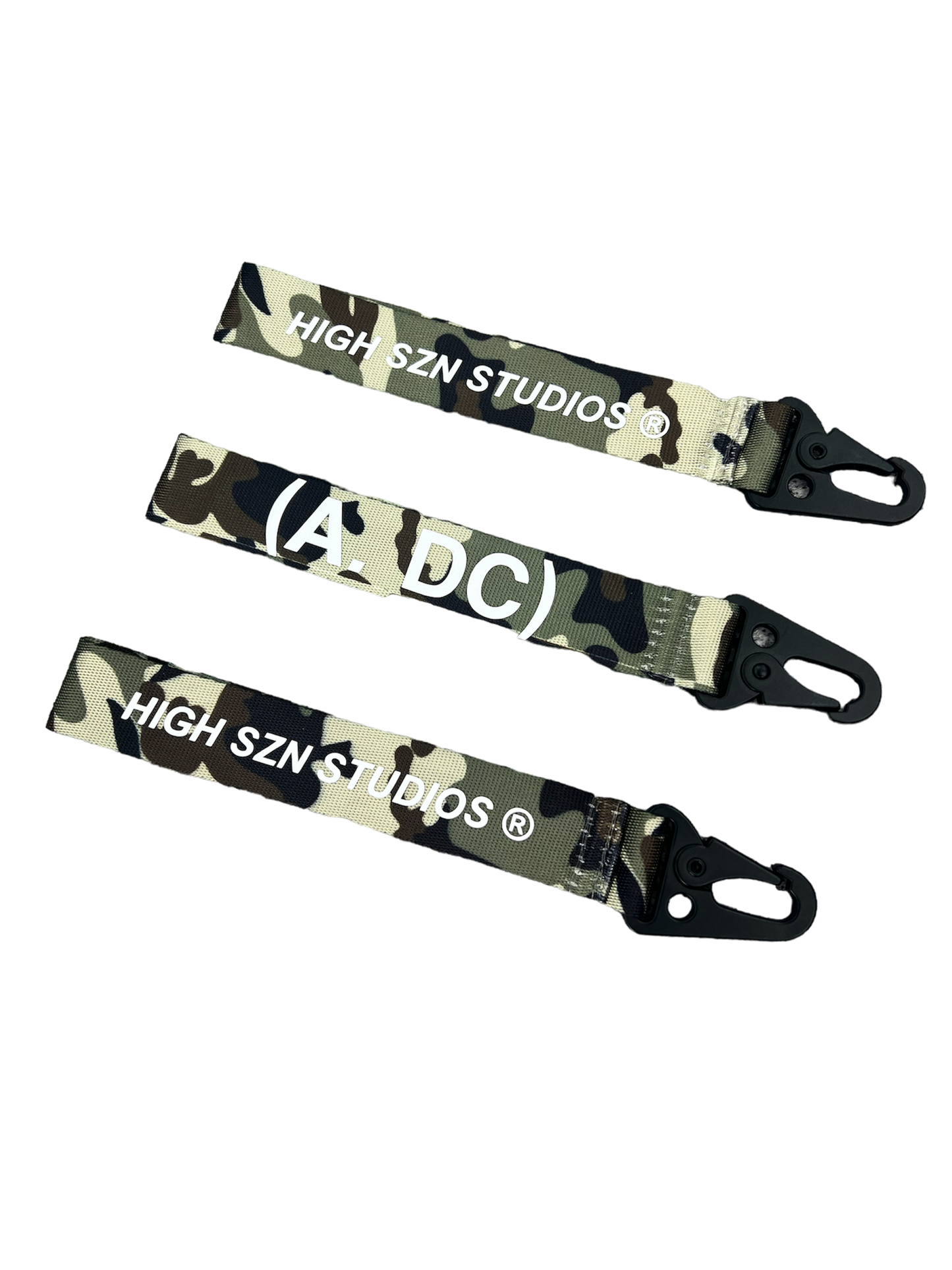 HIGH SZN® KEYRING / GREEN CAMO