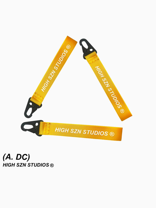 HIGH SZN® KEYRING / YELLOW HAZARD