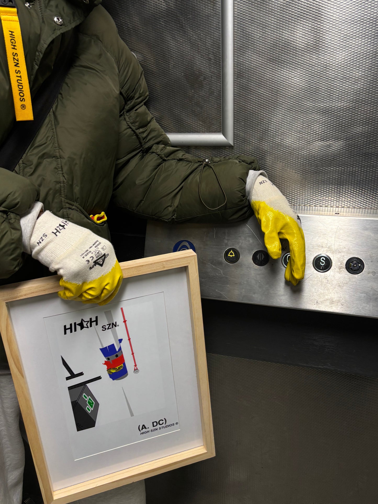 HIGH SZN® VOL 1.0 HAZARD POSTER #8 / MAIN AND FUSEBOX