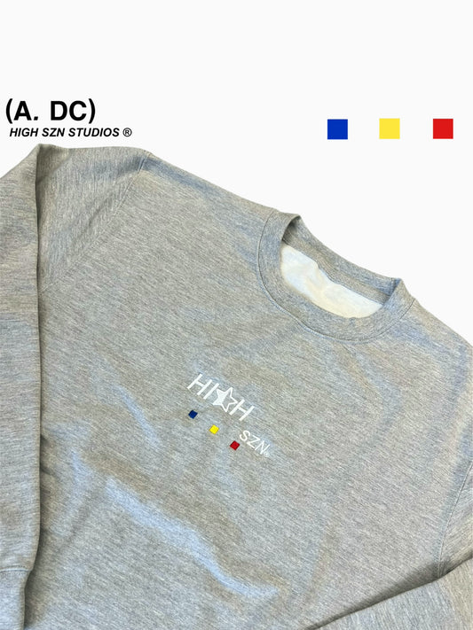 HIGH SZN® (HAZARD) 1/2 STAR LOGO JUMPER