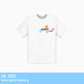 HIGH SZN® WHITE 1/2 STAR SPRING T- SHIRT