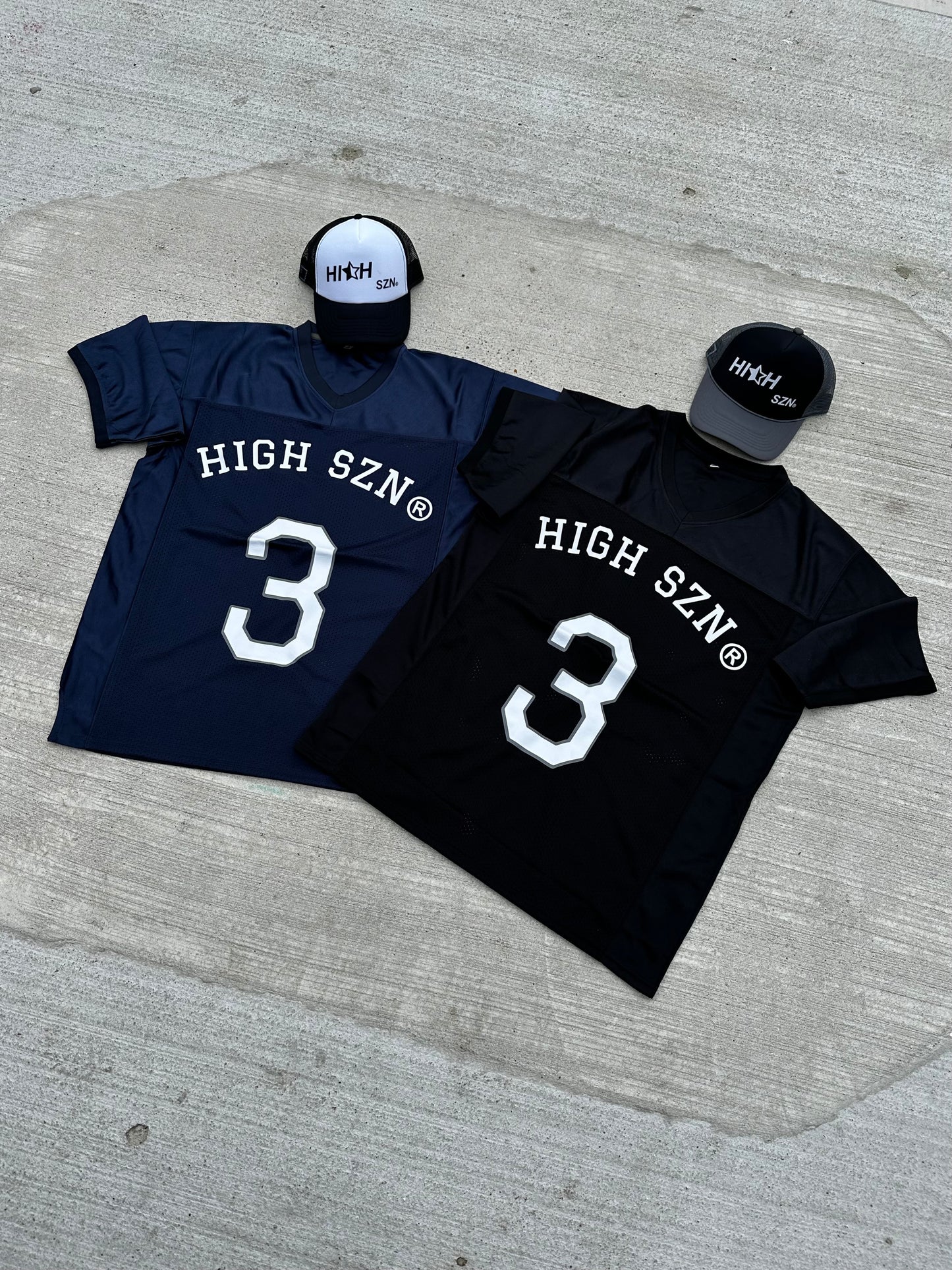 HIGHSZN® PYREX JERSEY / NAVY BLUE