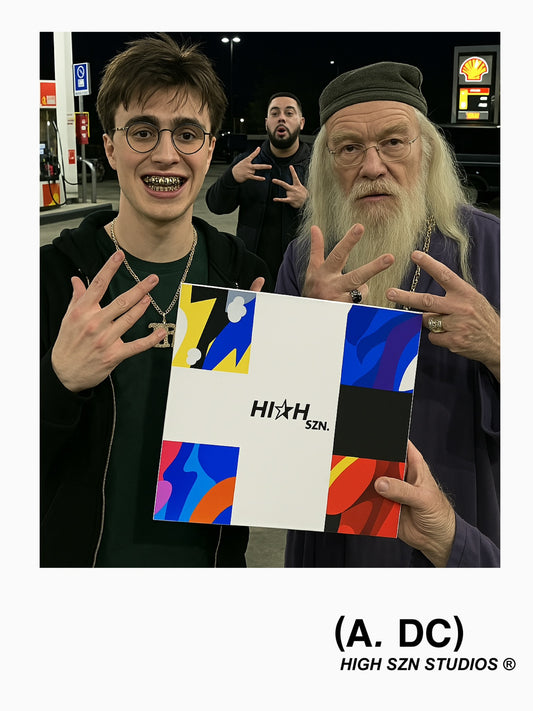 HIGH SZN® HARRY & GANGDALF ART POSTER #7 AI
