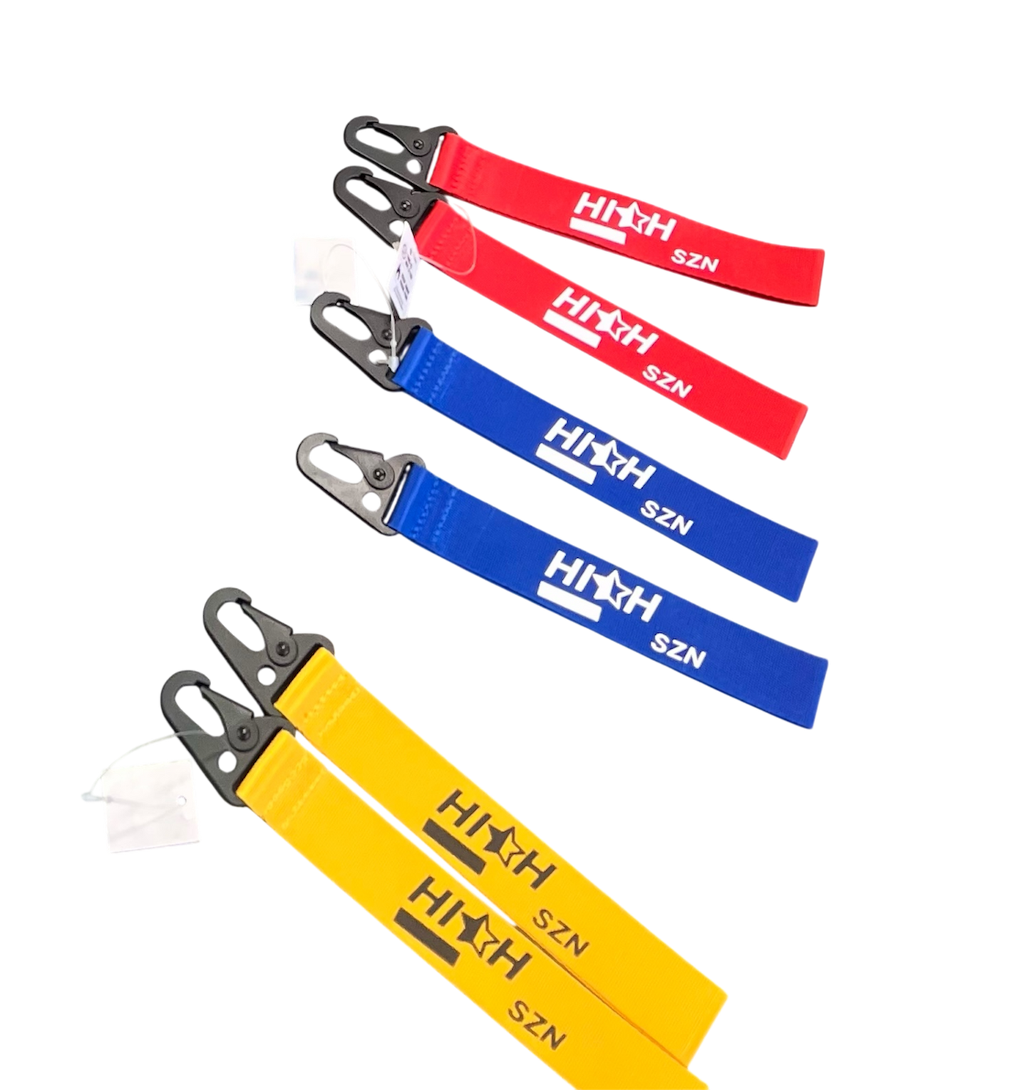 HIGH SZN® ( HAZARD BLACK ) KEYRING