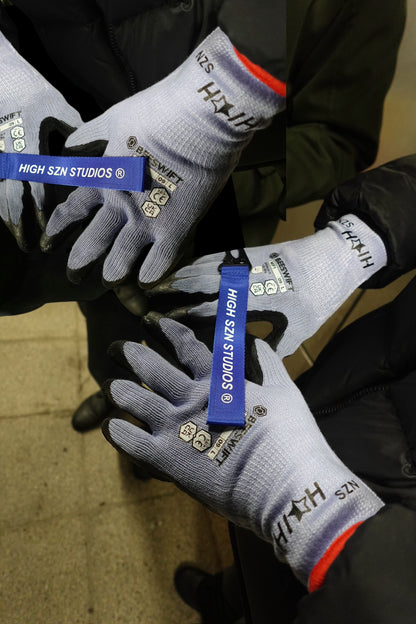 HIGH SZN® ( HAZARD GLOVES ) RAD BLUE