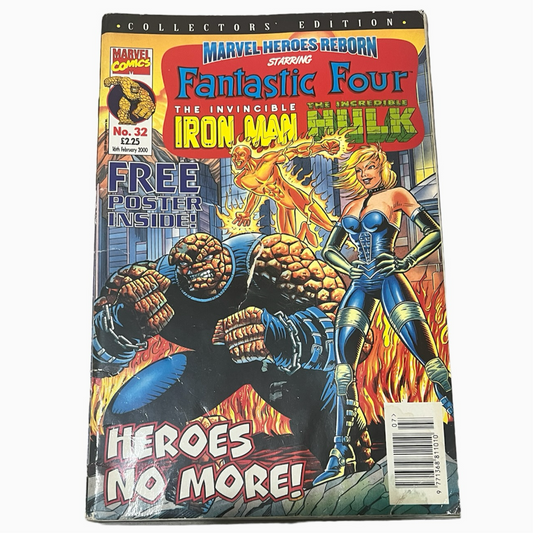 2000 FANTASTIC 4 - IRON MAN - HULK | COLLECTORS EDITION NO.32