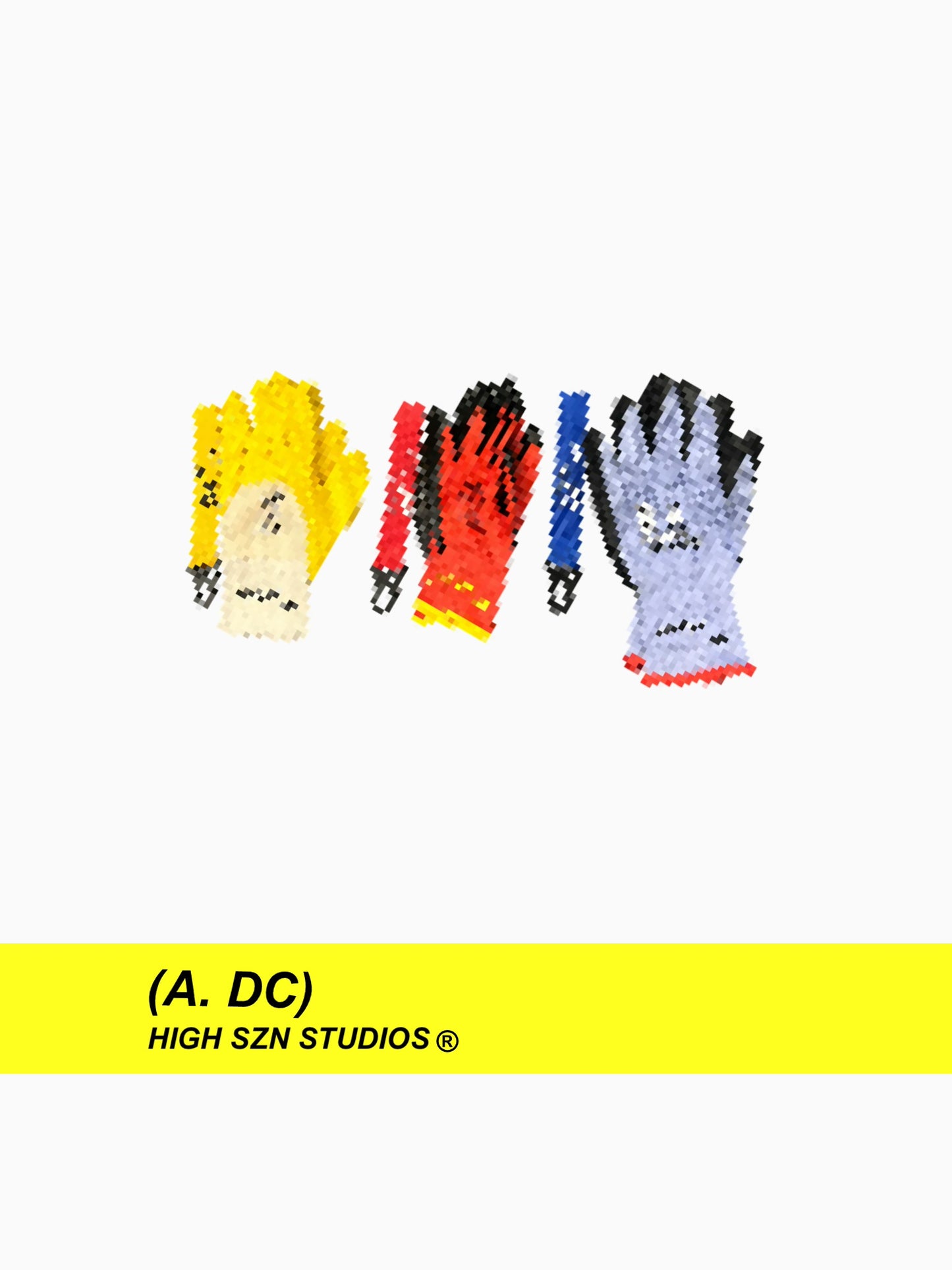 HIGH SZN® ( HAZARD GLOVES ) RAD BLUE
