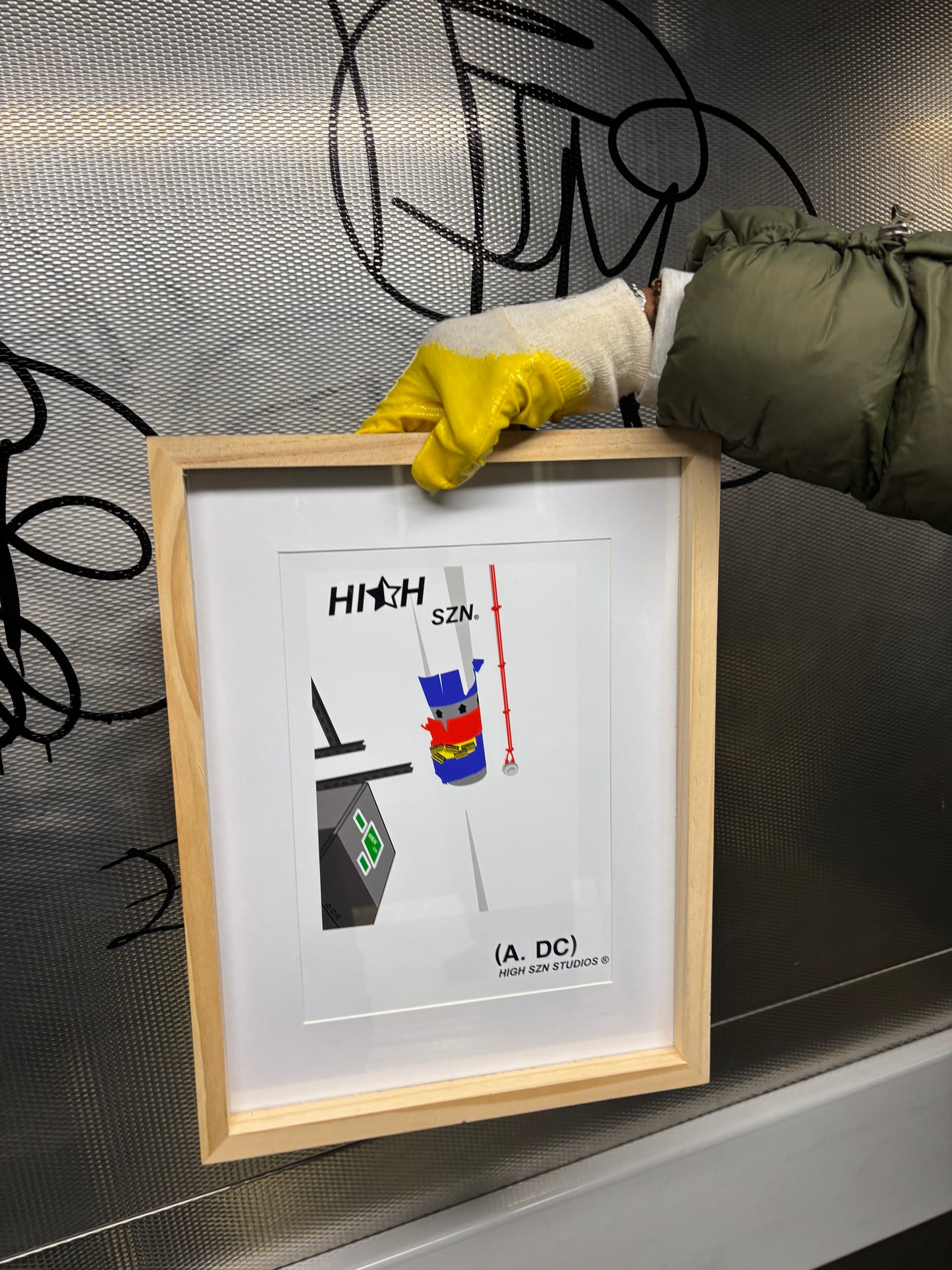 HIGH SZN® VOL 1.0 HAZARD POSTER #8 / MAIN AND FUSEBOX