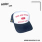 HIGHSZN® ATHLETIC LOGO BASEBALL TRUCKER / RED