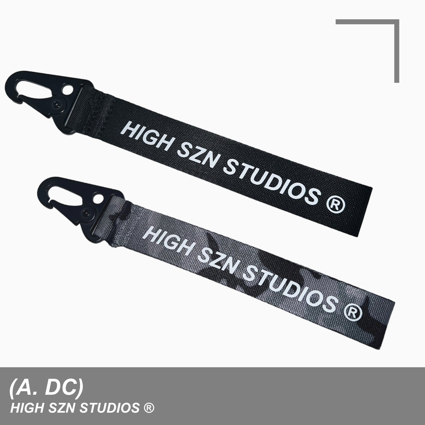 HIGH SZN® KEYRING / BLACK